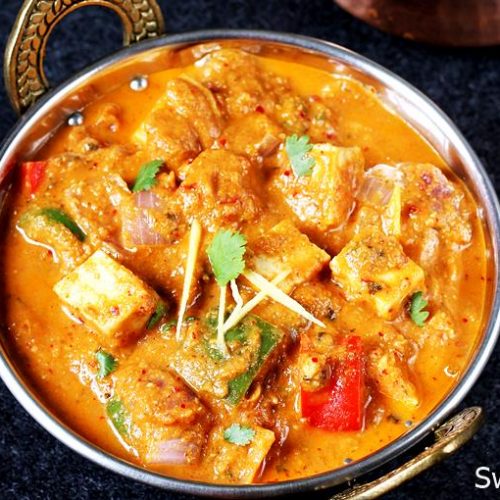 Kadai paneer